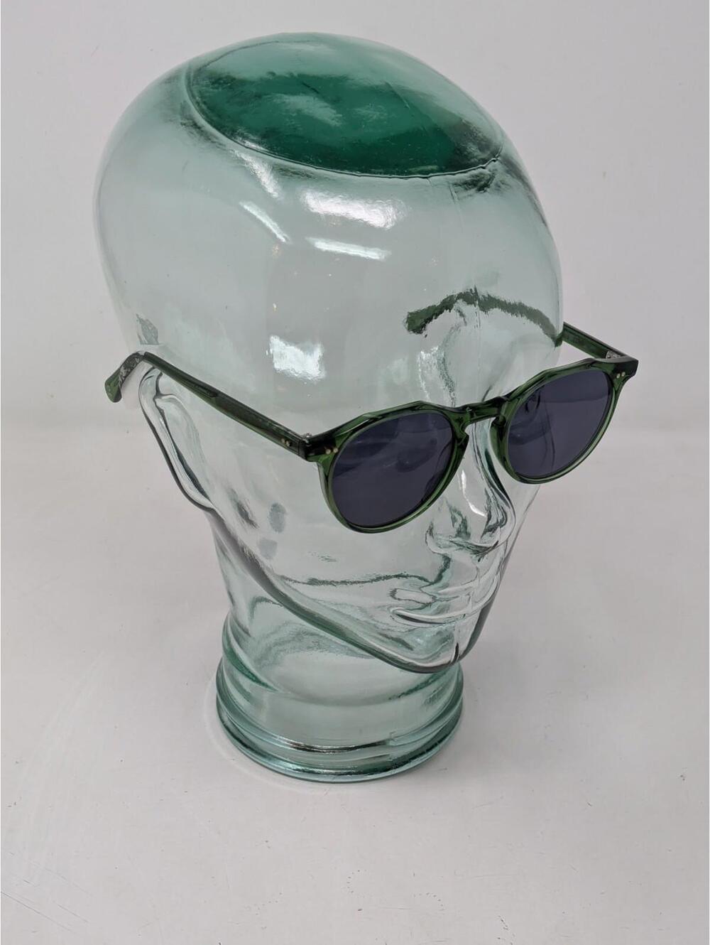Monc-Kallio Green Translucent Eyeglasses 48-28-145-Made In Italy